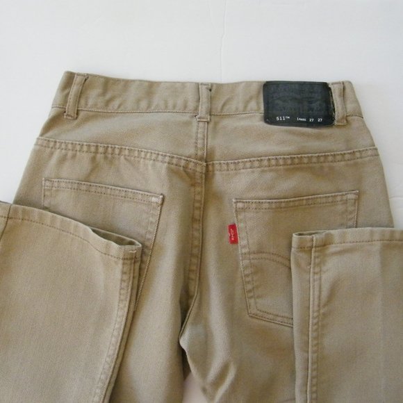 Boys Levi's 511 Slim Jeans Tag Size 14 27x27 - Picture 5 of 9
